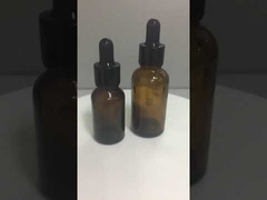 20mm Glass Dropper Bottles Neck Size Round For Personal Care Packaging