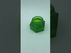 화장품 용기 포장 50g 스메랄드 크림 용기 목재 마무리 플라스틱 캡 크림 용기