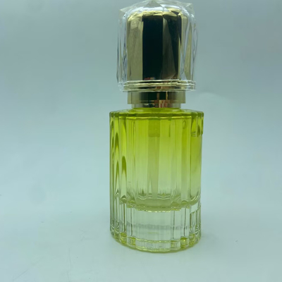 황색 프리미엄 유리 로션 병 40ml 금 펌프 병 화장품 병 OEM