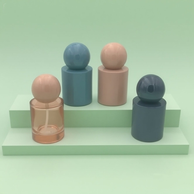 30ml 및 50ml 럭셔리 유리 향수 병 안개 또는 혈청 펌프