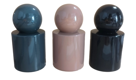 30ml 및 50ml 럭셔리 유리 향수 병 안개 또는 혈청 펌프