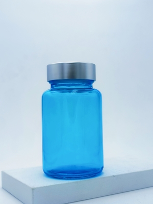 100ml 유리 캡슐 병 헤어 보충제 병 둥근 캡슐 유리 아이 세럼 및 페이셜 세럼용 OEM