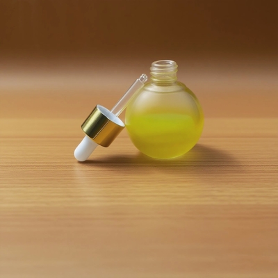 얼굴 수분 방울과 함께 피부 관리를 위한 30ml 유리 혈청 병 - 화장품 포장