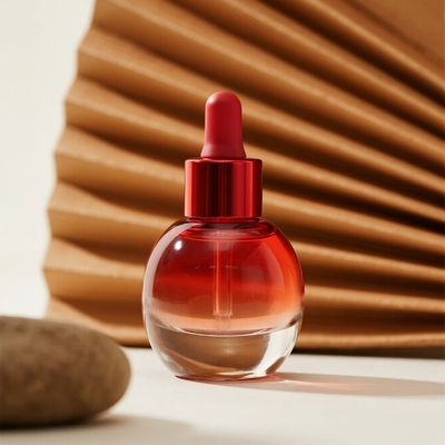 피부 관리를 위한 30ml 세럼 병 - 방울이 있는 에센셜 페이스 오일 유리 병