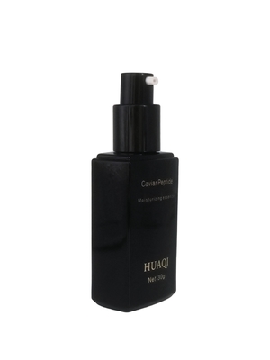 맞춤형 로고 인쇄 캡이 있는 화장품용 도매 럭셔리 30ml 사각 메이크업 프라이머 세럼 펌프 병