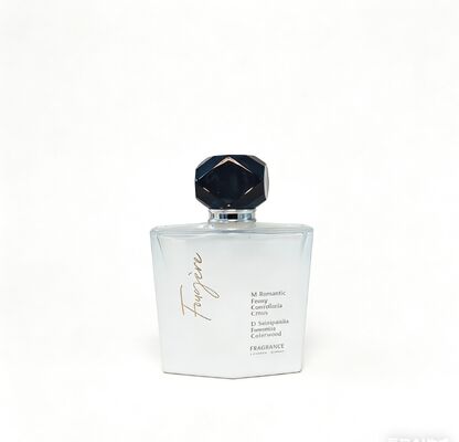 베스트셀러 다이아몬드 패턴 향수 캡 100ml 뚜렷한 모서리 고급 향수병