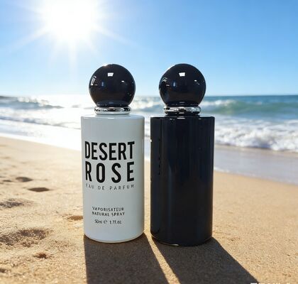 공장에서 직접 생산된 미니멀리즘 스타일 직선형 원통형 50ml 향수병