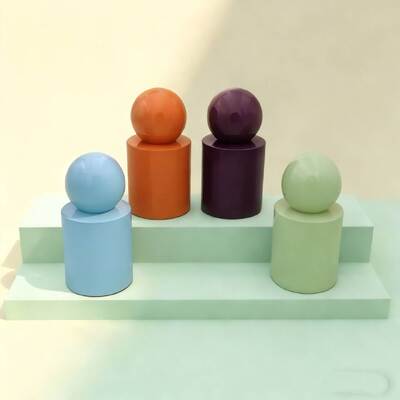 30ml 및 50ml 럭셔리 유리 향수 병 안개 또는 혈청 펌프