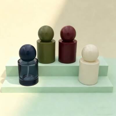 30ml 및 50ml 럭셔리 유리 향수 병 안개 또는 혈청 펌프