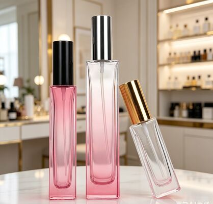 화장품용 스프레이 유리 병 5ml 10ml 휴대용 향수 재충전 유리 병