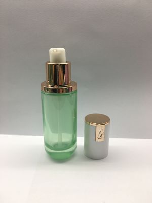 유리 크림 단지 병