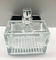 직사각형 50ml Surlyn 빈 향수병 유리제 분무기 병 투명한 디자인