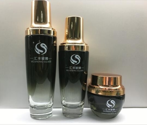 맞춤형 화장품 크림 20g 120ml 유리 화장품 용기 (다양한 색상 및 장식 포함)