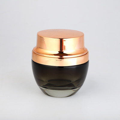 맞춤형 화장품 크림 20g 120ml 유리 화장품 용기 (다양한 색상 및 장식 포함)
