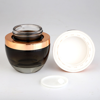 맞춤형 화장품 크림 20g 120ml 유리 화장품 용기 (다양한 색상 및 장식 포함)